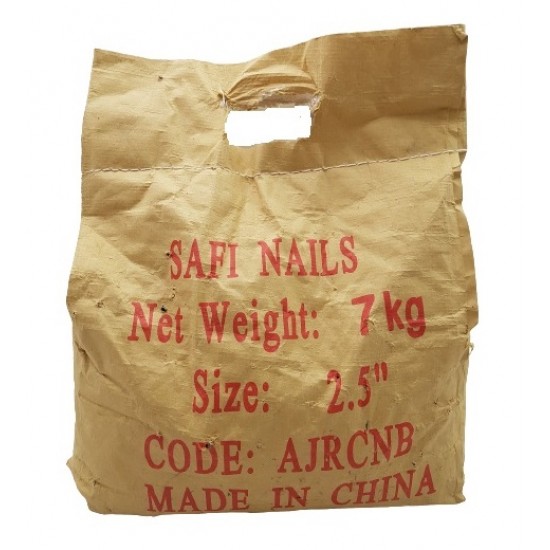 SAFI NAILS 2.5″ x 7 KG- OFFER