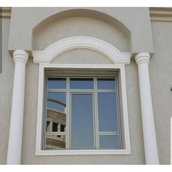 Aluminum window 6 centi Bahrain private 2.2 mm