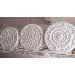 Circular gypsum ceiling