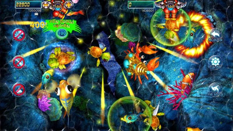 Bắn Cá Tỷ Phú Đại Dương - Thế Giới Game Arcade Sống Động 3 Đồ họa 3D ấn tượng